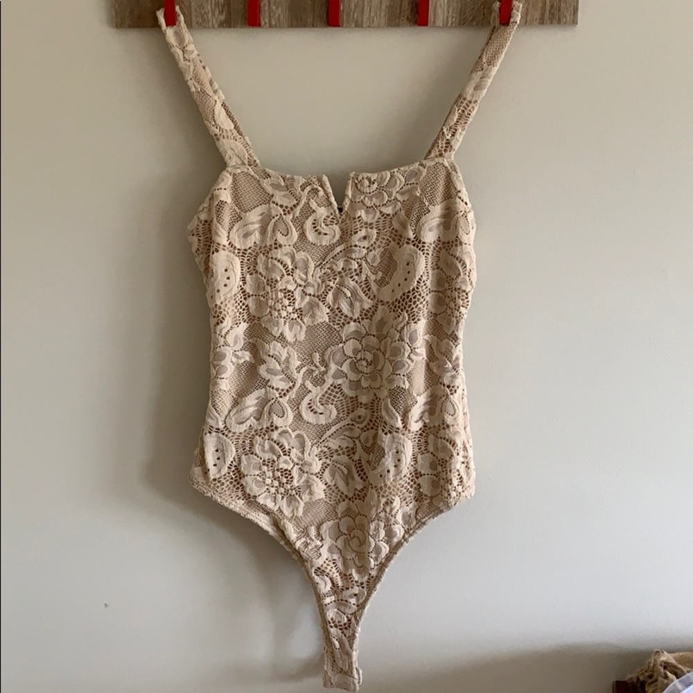 Laced bodysuit
